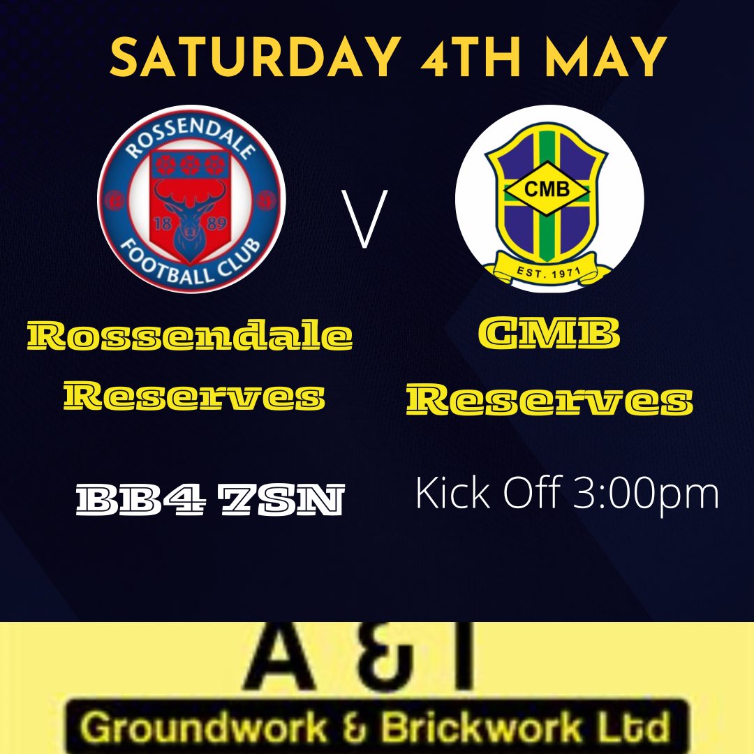 2 more games this weekend. 1st team have a must win game to take the title race down to the final game of the season as they host <a href="/SlynewithHestFC/">Slyne with Hest FC</a> whilst the reserves travel to our good friends <a href="/rossendalefc/">Rossendale Football Club</a>. Both 3pm KOs⚽️💛💙