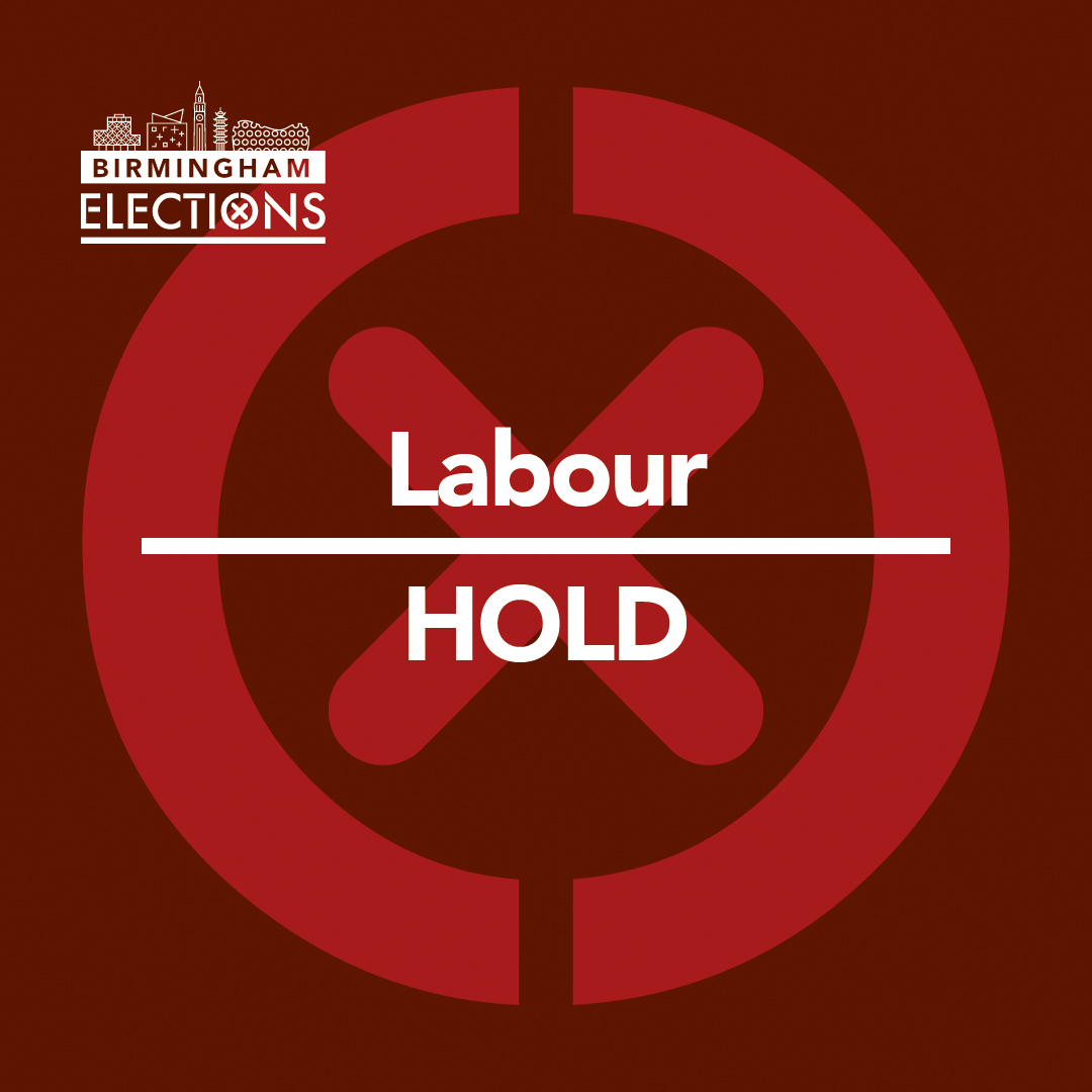 📣 The result for the Bournbrook & Selly Park by-election has been declared and can be found here -orlo.uk/OIzUw