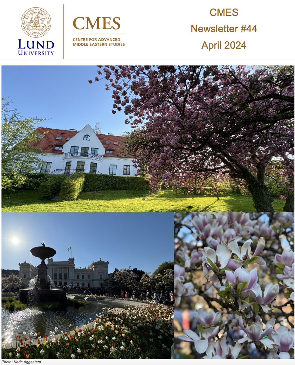 Read the latest CMES Newsletter about our ongoing research activities, upcoming events and recent publications! @lunduniversity @swemena @NSMES_ME ui.ungpd.com/Issues/874d0b8…