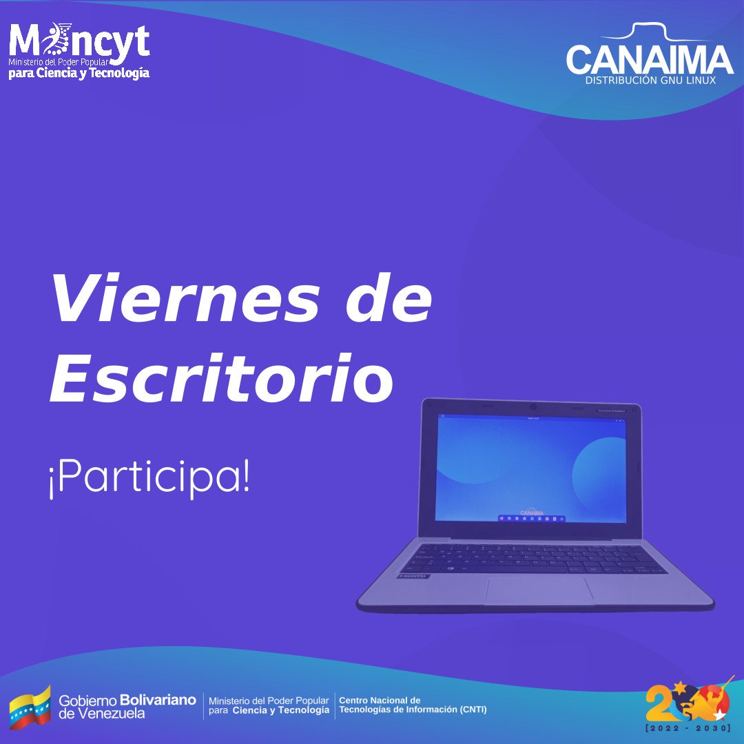 Primer #ViernesDeEscritorio del mes de mayo 🤗 Deja tu imagen y participa 👩🏽‍💻👨🏻‍💻