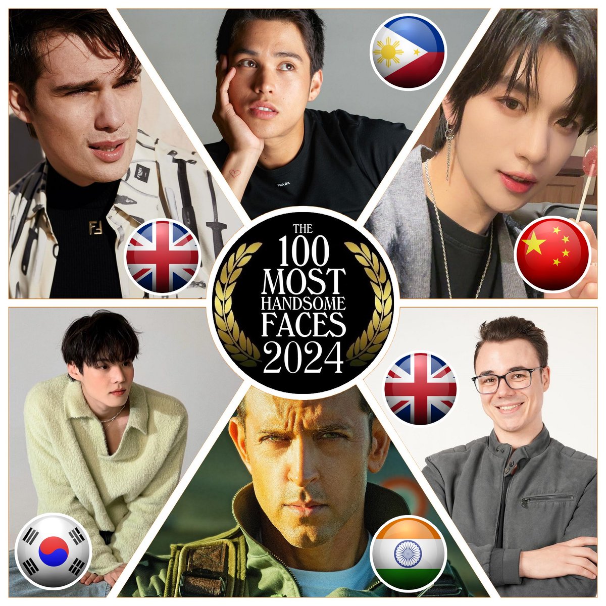 The 100 Most Handsome Faces in World 2024.
It is a matter of great pride that our Hrithik Roshan is also one of the 100 most handsome people.
#HrithikRoshan @iHrithik 🌸🩷