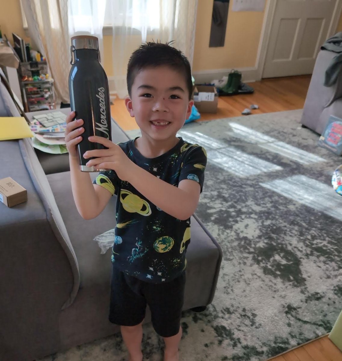 Starting brand loyalty young! This little one knows quality when they see it, repping their Mercedes water bottle with style. 😄🚗 
.
.
.
#mercedesbenzofparamus #mercedesbenz #mbusa #BrandLoyalty #MercedesBenz #luxurycars #carshopping #luxurycars #luxurybrand #paramus #paramusnj