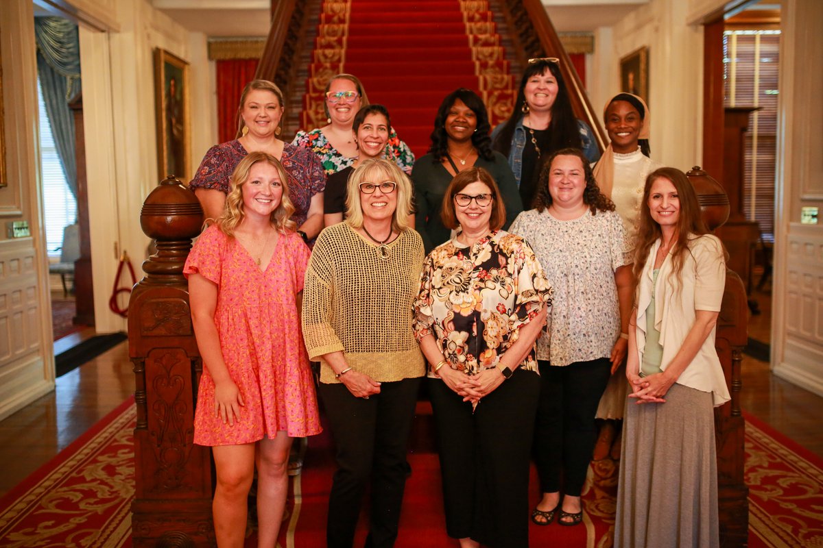 A special congratulations to all of our recent teacher licensure recipients celebrated at the Governor's Mansion! We can't wait to see the positive impact you'll have on the lives of countless students as you embark on this fulfilling journey. 💚🙌