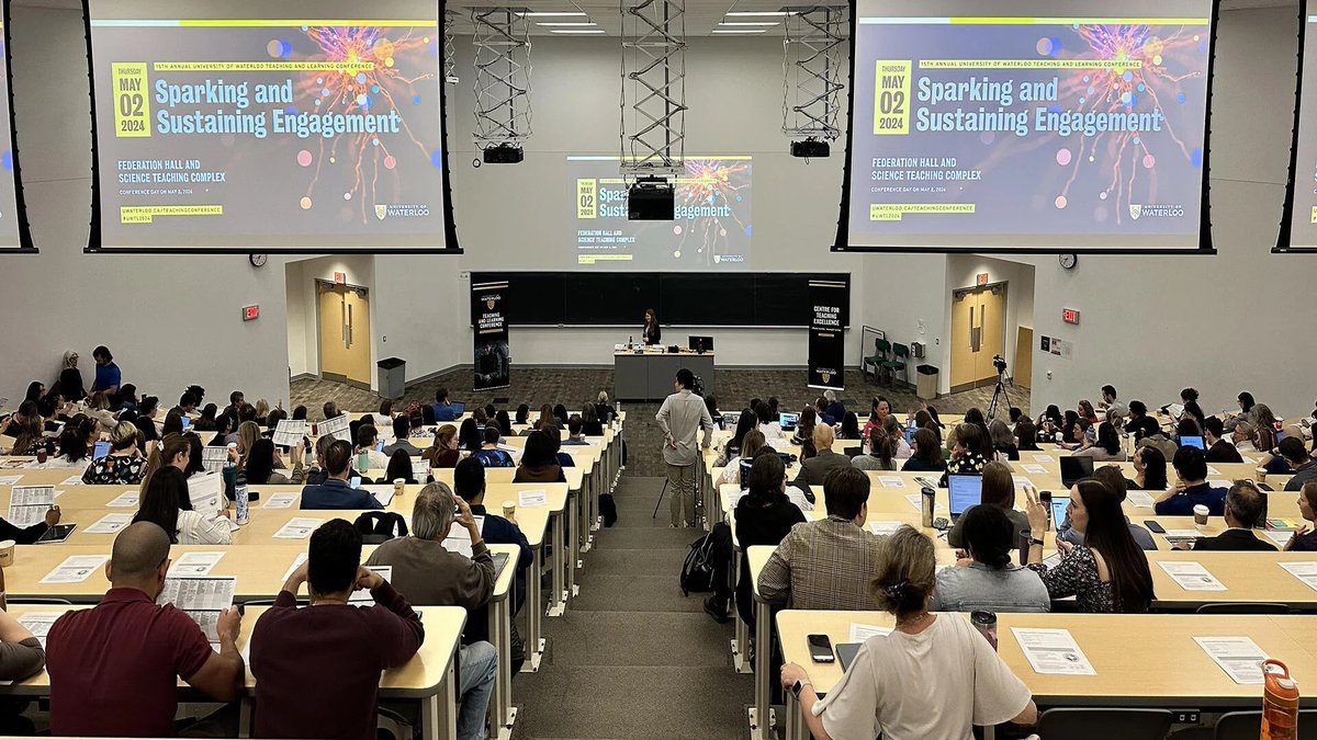 📅 2 days 💻 16 online sessions 🗣️ 50 presentations 💡 6 panels 📝 5 workshops & 📌 17 posters Waterloo wrapped the 15th annual Teaching and Learning conference — one of the largest events dedicated to teaching and learning in #HigherEd in Ontario. More: bit.ly/4b2VZTI