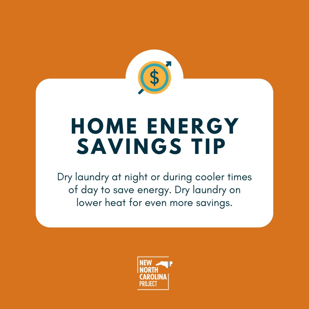 ⚡️ Did you know? Your dryer can save you money. Dry laundry at night or during cooler times of day to save energy. Dry laundry on lower heat for even more savings. Follow us for more ways you can save energy in your home!
#bipoc #racialequity  #energy #energyefficiency #energytip
