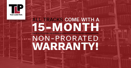 Our tracks come with a 15-Month Non-Prorated Warranty so you can be sure that we'll be here for you (and your tracks) when you need us! Give our experts a call to learn more: (877) 857-7209

NOW THAT'S #CUSTOMERSERVICE!

#HeavyEquipment #RubberTracks #SteelTracks #Warranty