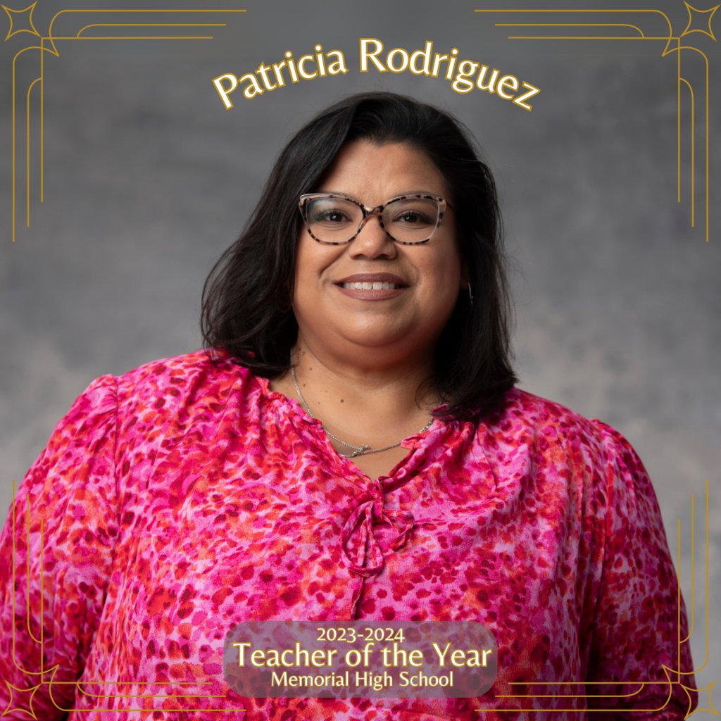 Meet Patricia Rodriguez, the Teacher of the Year at Memorial High School. She believes her job is not just to teach, but to help students find their passion. Ms. Rodriguez shares her struggles and triumphs with her students to show them they can be successful. #EdgewoodProud