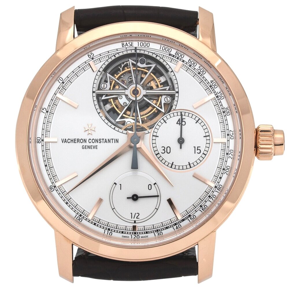 ow.ly/Upxg50QGKUr
Deconstruction Vacheron Constantin - TRADITIONNELLE TOURBILLON CHRONOGRAPH

An inhouse, classically executed mono-pusher chronograph with Tourbillon and power-reserve. Combining innovative mechanics with traditional spirit.
@vacheronconstantin
#horology