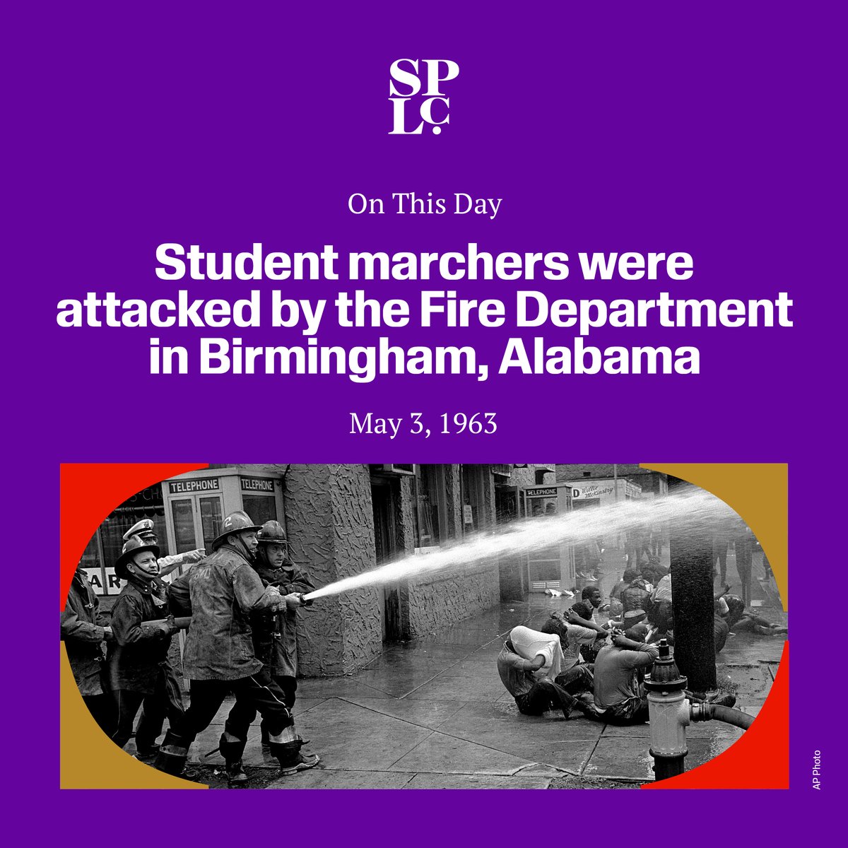#OTD in 1963, images of Black students being attacked while marching in #Birmingham, Alabama, triggered national outrage & changed the course of the #CivilRights Movement.

#TheMarchContinues as the new generation of youth activists continue their legacy of calling for change 🤝.
