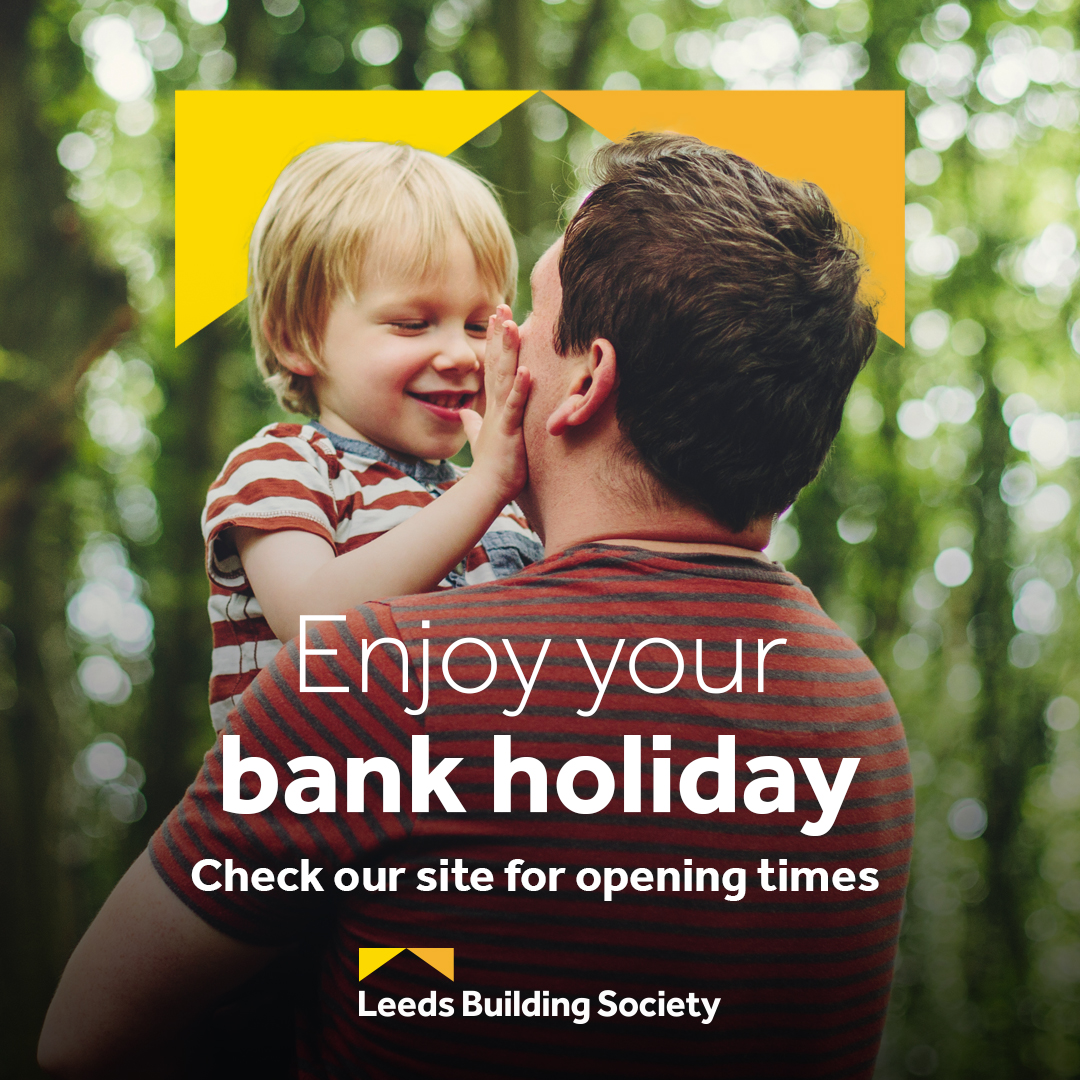 We hope you make the most of the upcoming bank holiday. Just a reminder, our branches and contact centre will be closed on Monday, but back open as usual on Tuesday. Check our website for opening times 👉 brnw.ch/21wJr8x