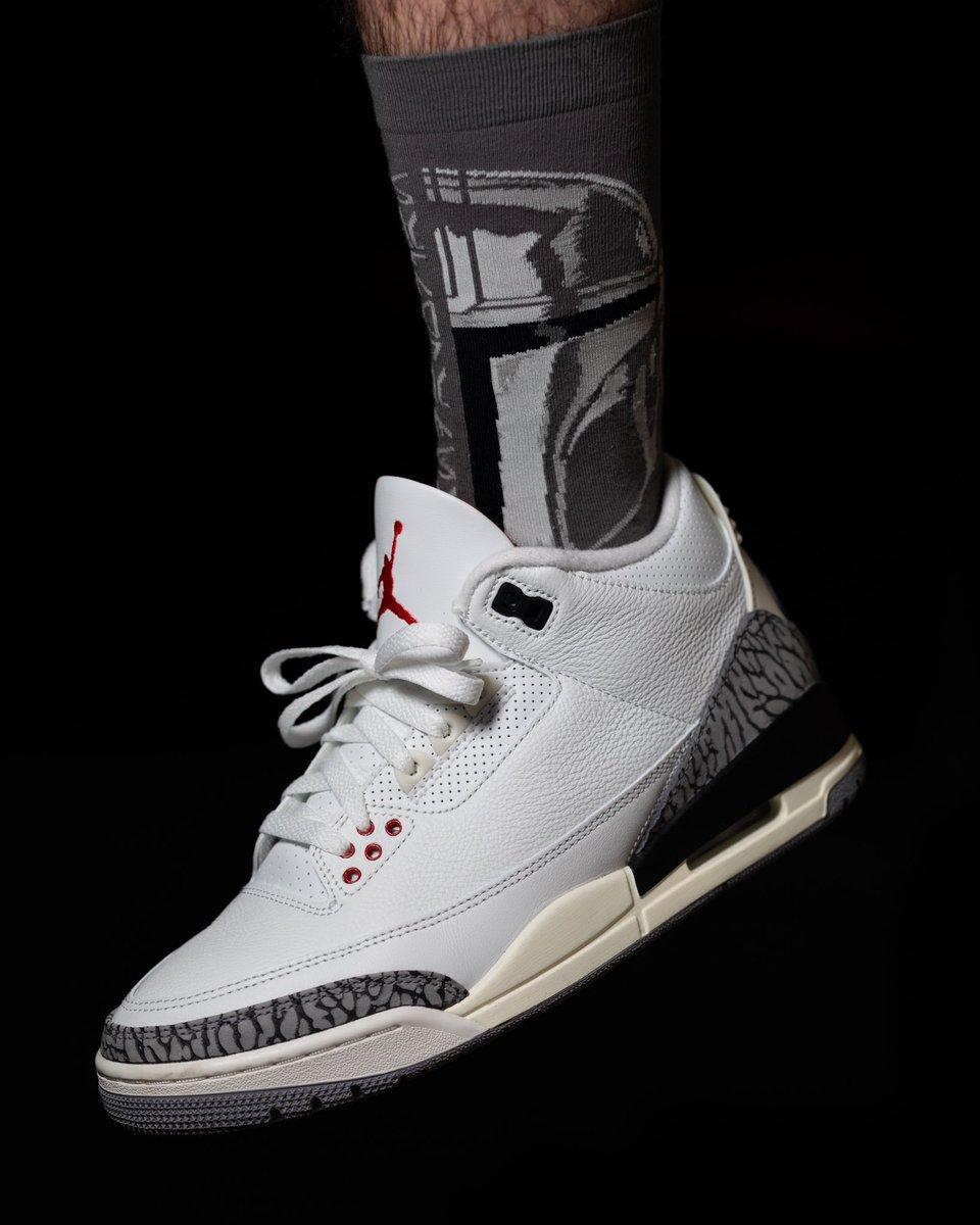 It’s May the Third so IIIs for today with The Mandalorian. The #kotd is the Air Jordan 3 ‘Reimagined’.

#nike #nikeair #jumpman #airjordan #jordan #sneaker #sneakerhead #sneakers #SnkrsLiveHeatingUp #snkrskickcheck #canon