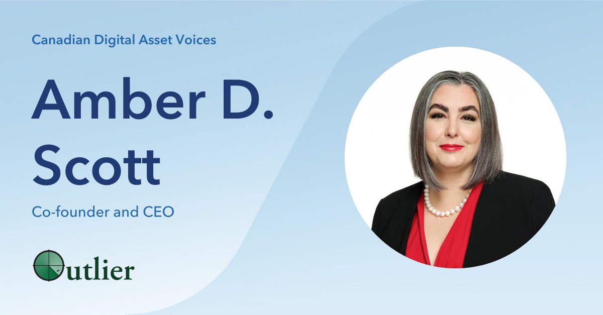We spoke with Amber D. Scott, co-founder and CEO of @OutlierCanada, to learn about her journey in building one of Canada’s fastest top compliance consulting firms. Read the interview: blog.balance.ca/canadian-digit… #outlier #custody #digitalassets #crypto