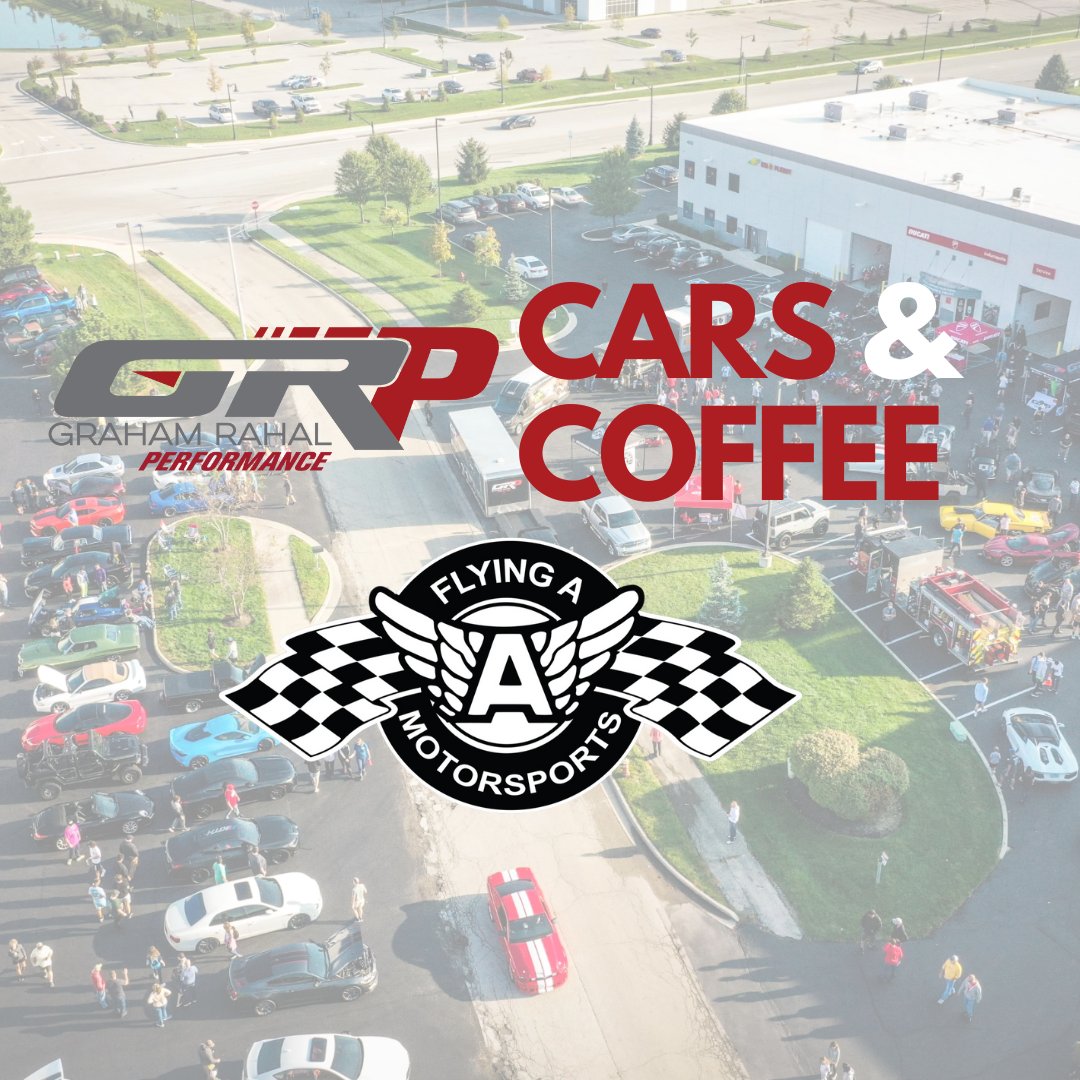 Graham Rahal Performance proudly announces the addition of @flyingainc as a sponsor for the remainder of the 2024 Cars & Coffee event season! Flying A is renowned for its expertise in Motorsports Transportation. Explore their full lineup online at FlyingAmotorsports.com.