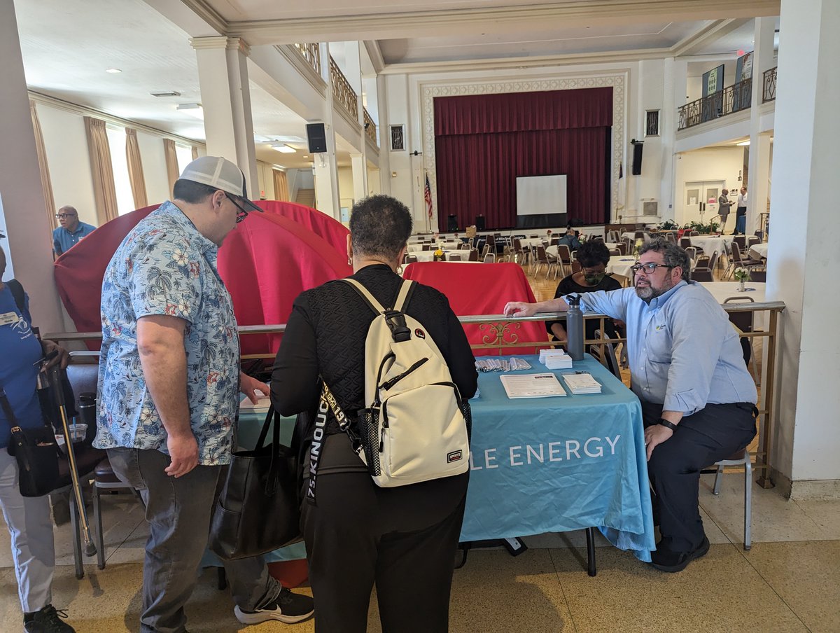 A big thank you to @DACL_DC and the Nineteenth Street Baptist Church for having us at their Older Americans Month event this week! We had a great time sharing our programs and services that can help seniors in DC age in place longer, save money and the environment!