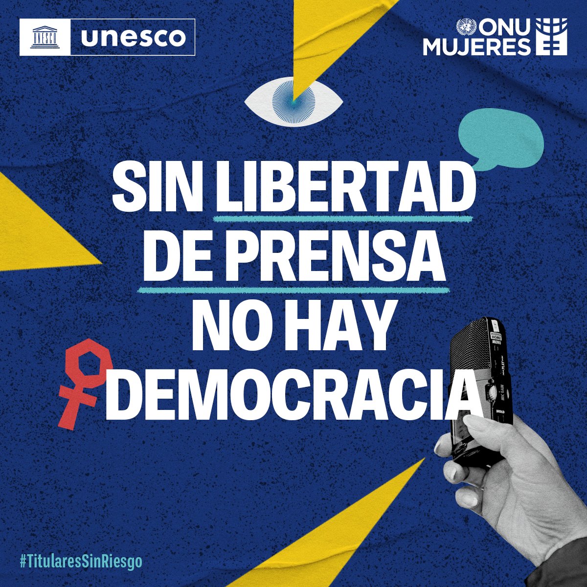 🎤📻 El #DíaMundialDeLaLibertadDePrensa es una oportunidad para recordar a los gobiernos lo necesario de respetar ​y garantizar la libertad de expresión y para concienciar ​sobre el problema que significa la falta de ética profesional.