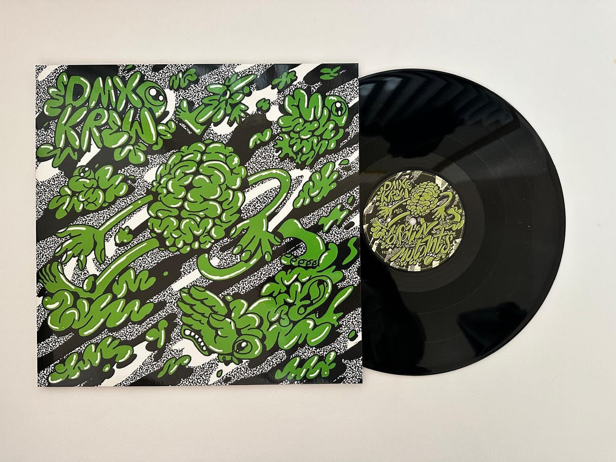 Pre-Order Now: DMX Krew - Brain Mutants No Static / Automatic bleep.com/release/455303 + Aphex Twin's Sample Brain sample mashing app was utilised to create the sounds used on this EP