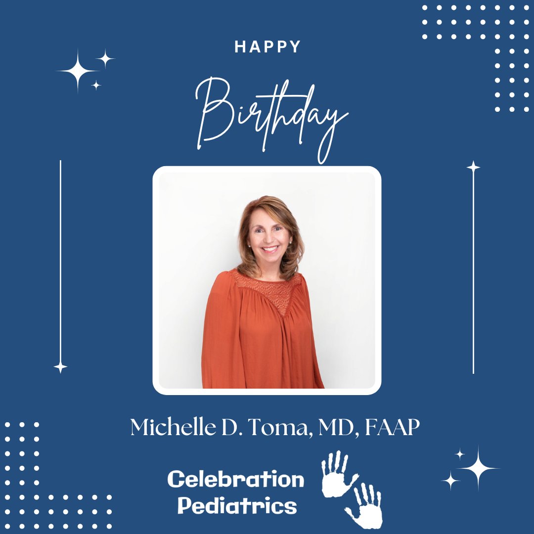 Happy Birthday to Michelle Toma, MD, FAAP!

We hope your birthday celebration gives you many happy memories. Enjoy your special day! 🥳🥳🥳

#happybirthday #happybirthdaytoyou #HappyBirthdayWishes #workfamily