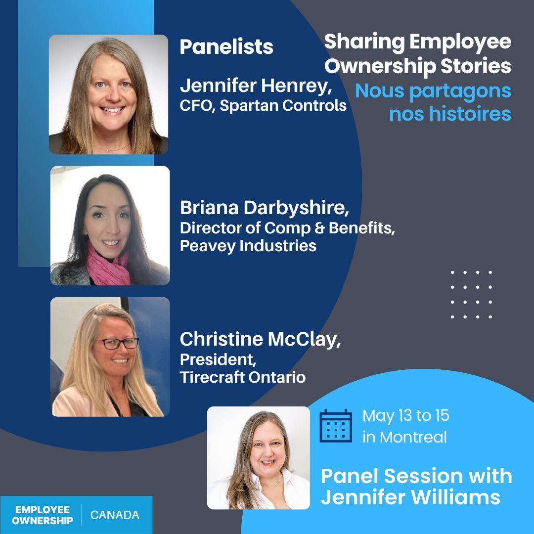 Don't miss this all-women panel featuring Jennifer Henrey, Briana Darbyshire, and Christine McLay as they share their experiences on succession plans and other keys to success for employee-owned businesses. Join us at our conference: buff.ly/4aiEL3W
#caneoconference