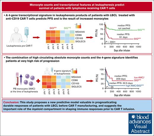 Monocytes depletion from apheresis products could result in improved outcome of patients with R/R LBCL receiving CD19–directed CAR T cells. ow.ly/HLHO50Rn45A #lymphoidneoplasia #immunobiologyandimmunotherapy