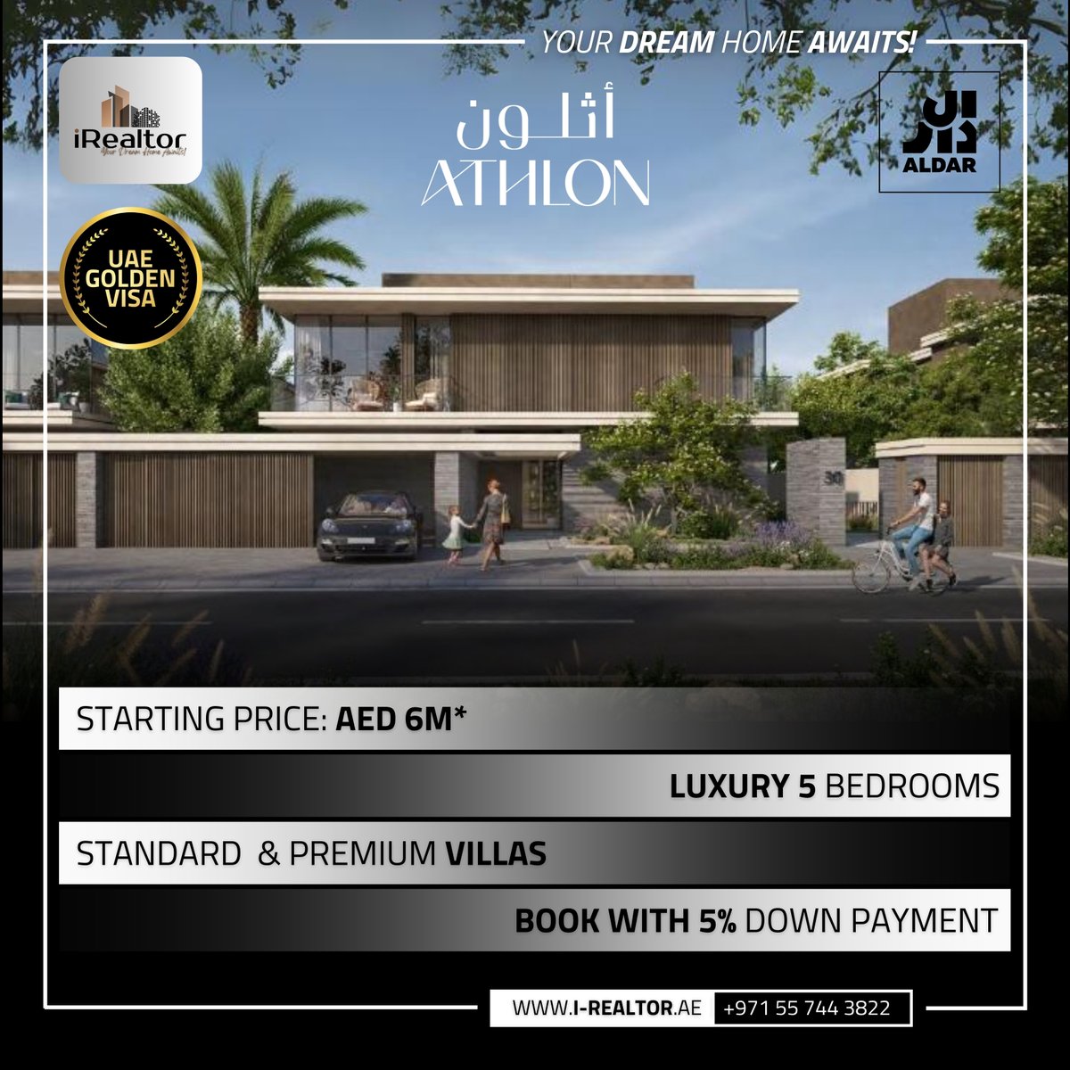 Choose SMART! Live SMART!
#athlon #rohitsharma #aldar #buyproperties #luxuryvillas #luxuryproperties #qualityliving #investinproperty #uaegoldenvisa #investindubai #luxuryliving #dubailife #dubailiving #investorshub #thehundred #propertiesindubai #dubairich #propertyinvestment