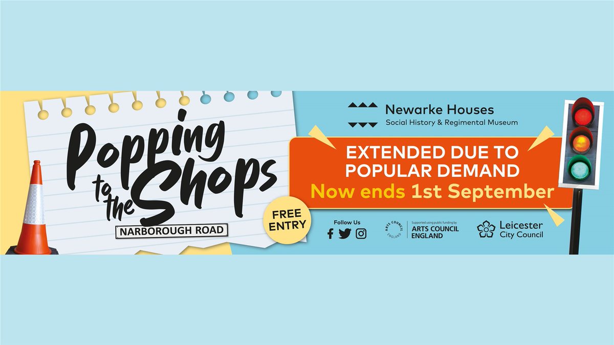 #PoppingtotheShops!

An exciting project dedicated to the people of the Narborough Road, telling their stories of living and working in the area. With two exhibitions displayed at #NewarkeHouses and Westcotes Library @leicesterlibrar 
leicestermuseums.org/Popping-to-the…