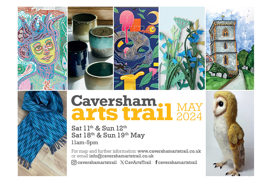 JUST ADDED! With over 40 artists in 20 venues, the @CavArtsTrail returns next on 11/12 & 18/19 May for its biggest year EVER! whatsonreading.com/venues/caversh… 1/2