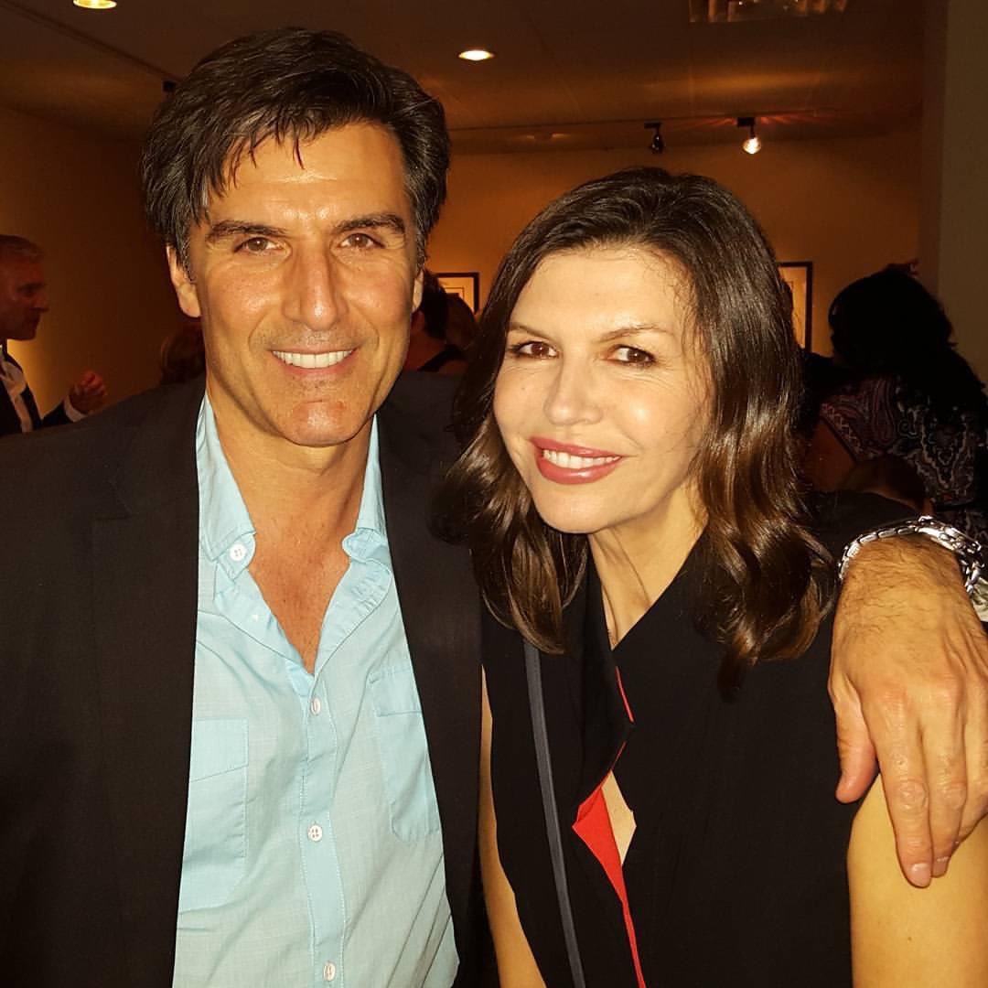 Vincent Irizarry and Finola Hughes (ALL MY CHILDREN) @VincentIrizarry @finolahughes #davidhayward #annadevane #allmychildren #generalhospital #VincentIrizarry #FinolaHughes