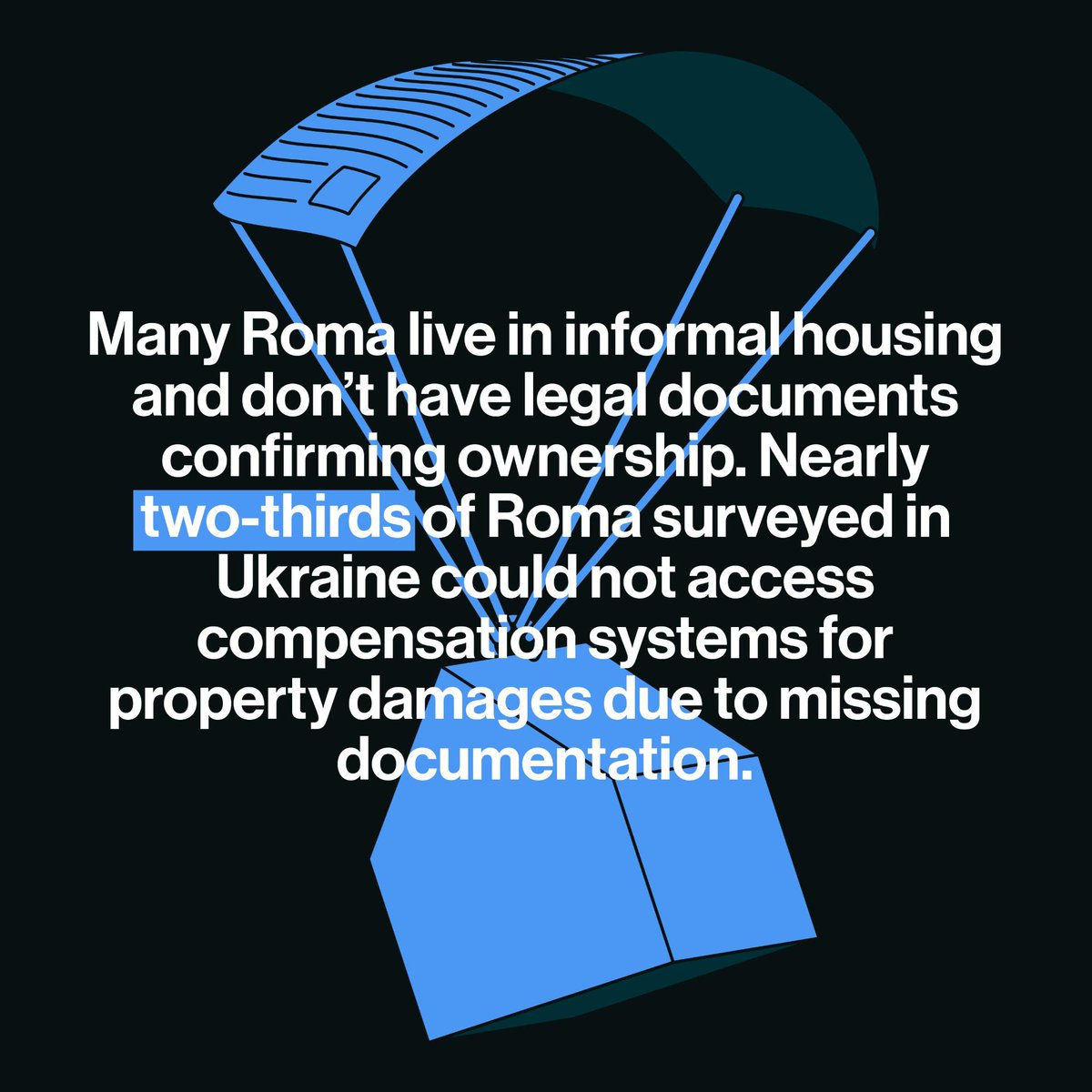 For many Roma in Ukraine, a lack of legal documentation and poor access to online services are barriers to reporting housing damage and obtaining aid. As a result, they risk losing their homes and their livelihoods. Read more at the link in our bio. #romaforeurope #romaforukraine