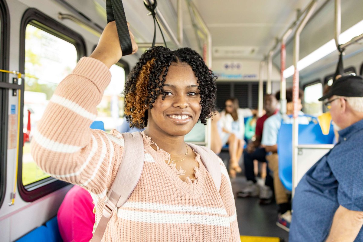 May is Youth Traffic Safety Month. 🚗 Teens, consider all your options for traveling to school, work, or leisure activities. You can take the bus, catch the train, ride a bike, or walk. Learn more at rethinkyourcommute.com #reThinkYourCommute