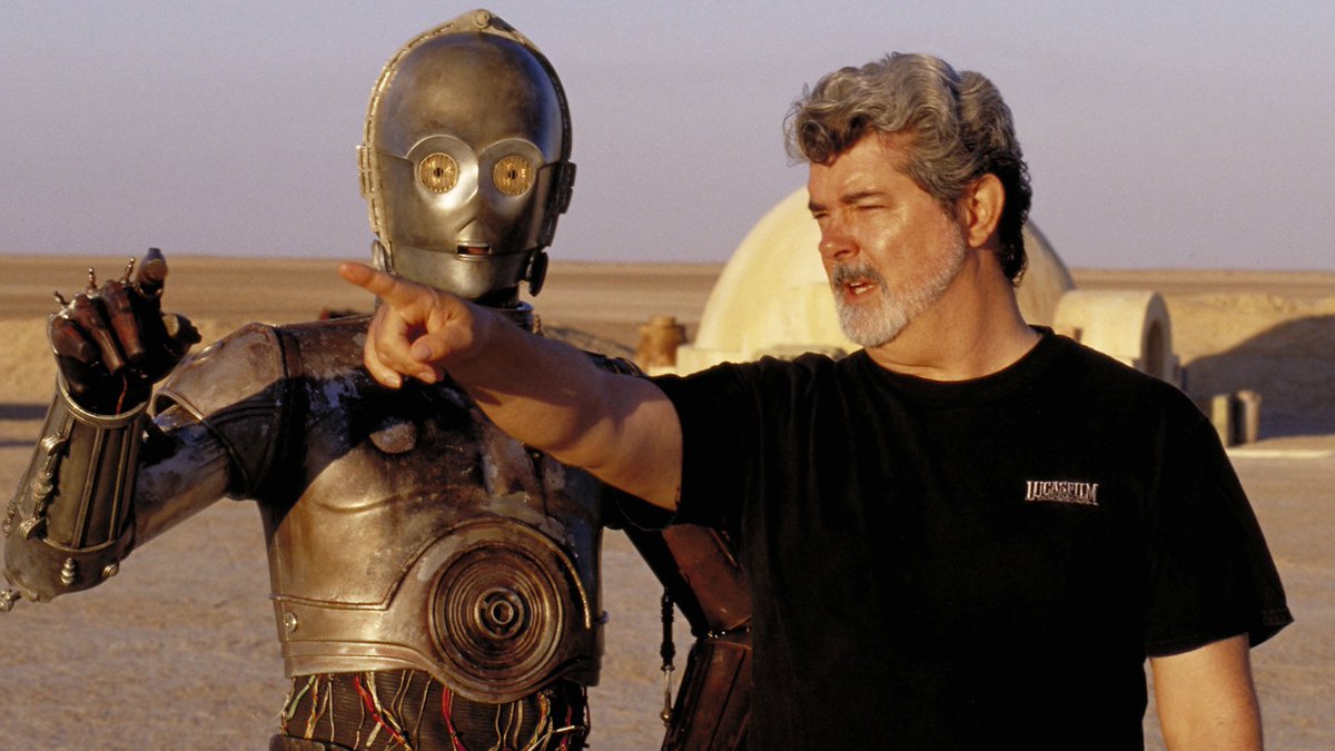 Celebrate #StarWarsDay by revisiting Empire's classic interview with George Lucas, the day after The Phantom Menace premiere: empireonline.com/movies/feature…