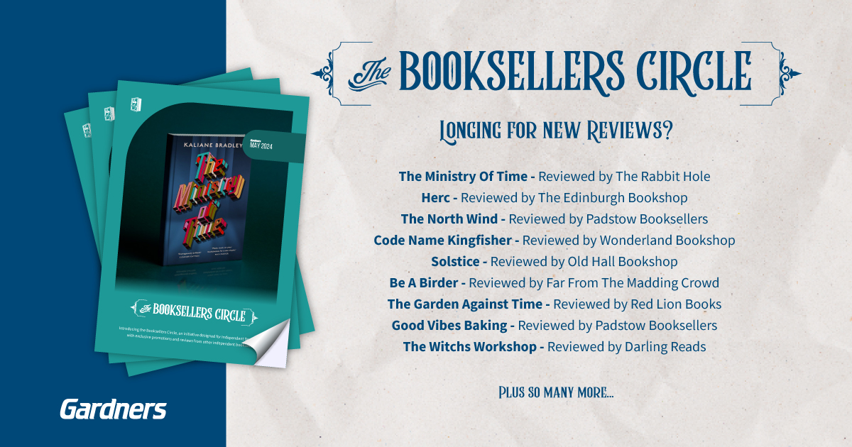 We have a huge selection of reviewed titles featured within May's Booksellers Circle. On the front cover we're delighted to feature 'The Ministry of Time' by Kaliane Bradley, @HodderBooks. Thank you again to our #Booksellers Circle panel for the brilliant reviews! 📚🎉