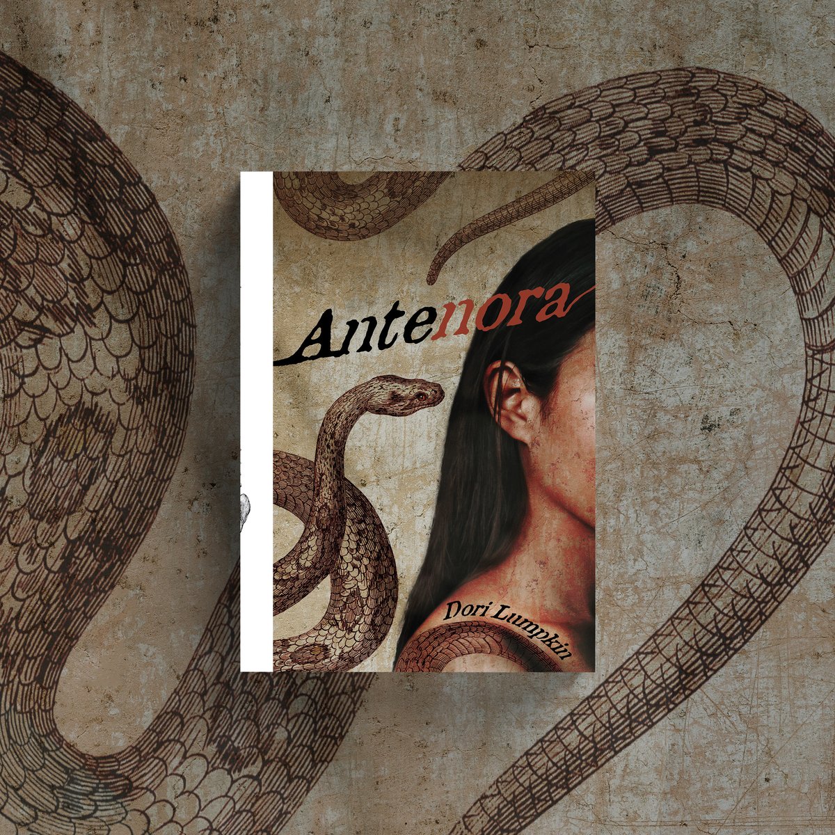 🐍COVER REVEAL for ANTENORA, Dori Lumpkin’s debut novella Many thanks to Rachel Kelli for the slithery cover and @whimsyqueen for the inimitable story Bittersweet romance, anyone? Publishing Oct. 1 from Creature