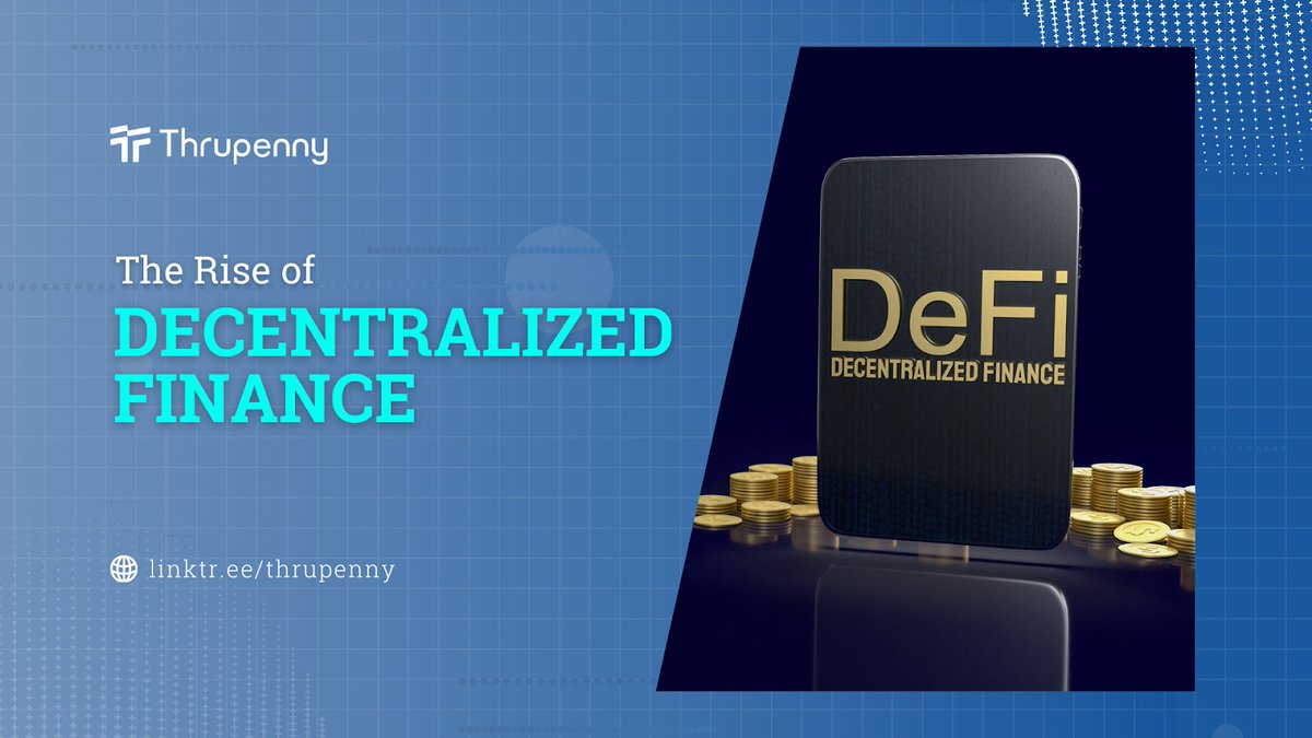 Jumping into the Future 🚀 Reach the stars with #DeFi. Break away from the traditional banking ways and gain more accessibility with #Thrupenny. 😌 Read more here 🎲bit.ly/3JtcDzN