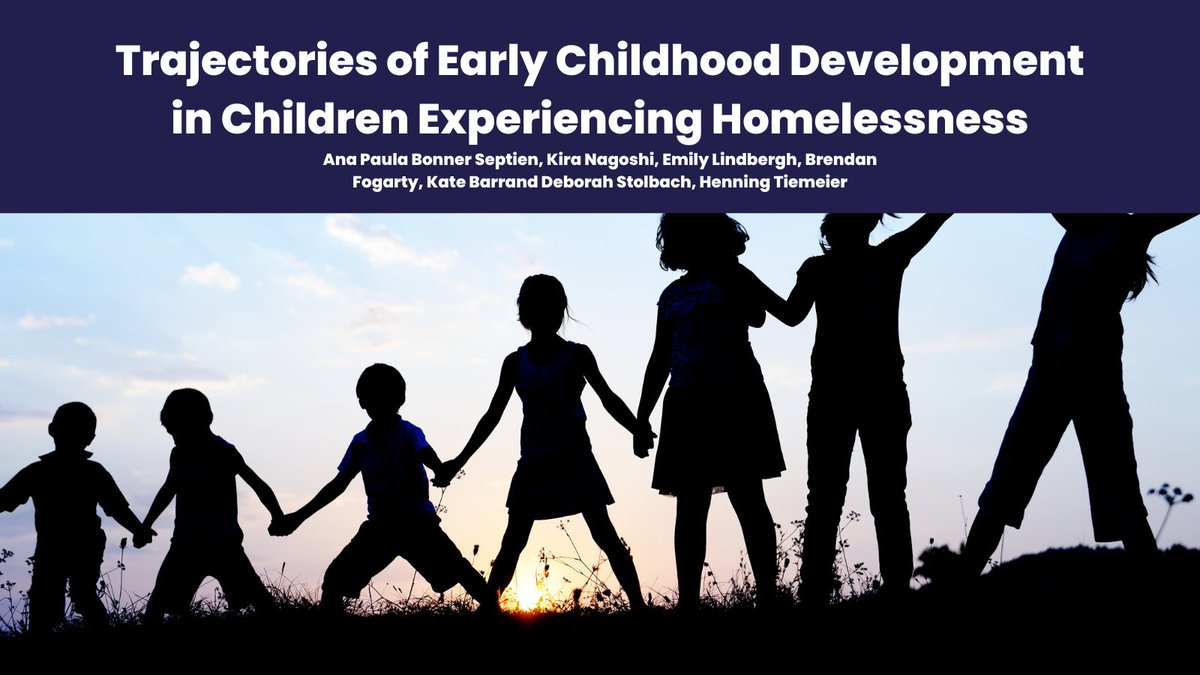 Check out this journal article that looks at how the experience of homelessness early in life can potentially impact childhood development: bit.ly/3WdhpJd #YouthHomelessness
