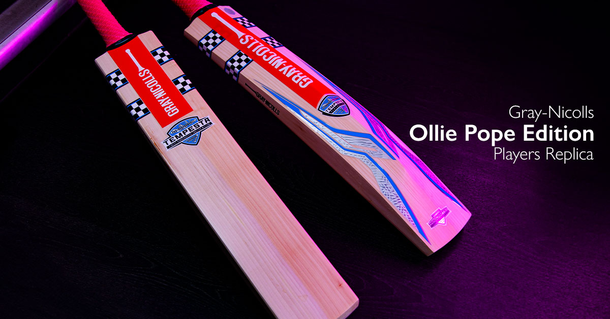 Gray-Nicolls Ollie Pope Pro Edition Cricket Bat: Crafted with inspiration from top players, favoured by professionals worldwide.

ow.ly/MmAg50RtyNz

#Cricketdirect #CricketGear #GrayNicolls #OlliePope #CricketBats #SportsEquipment #ProfessionalPlayers #BattingEssentials