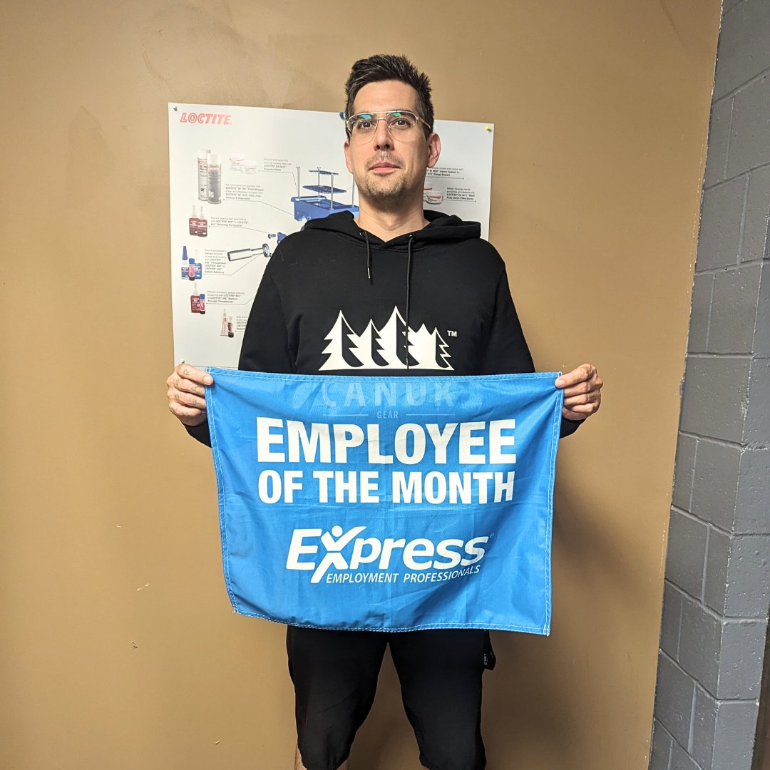 Reliable and ready to learn, associate Brandon Ricker is April #EmployeeoftheMonth! Congratulations, Brandon! #KitchenerWaterloo