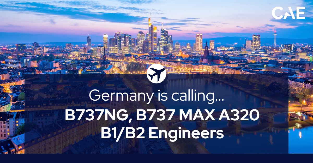 Click Here to Apply: bit.ly/3TXZ4yV

🌟 Exciting Opportunities for #B737NG / #B737MAX / #A320 #B1/#B2 #Engineers! ✈️🛠️
 
#AviationCareers #B1Engineer #B2Engineer #AircraftEngineer ✈️
