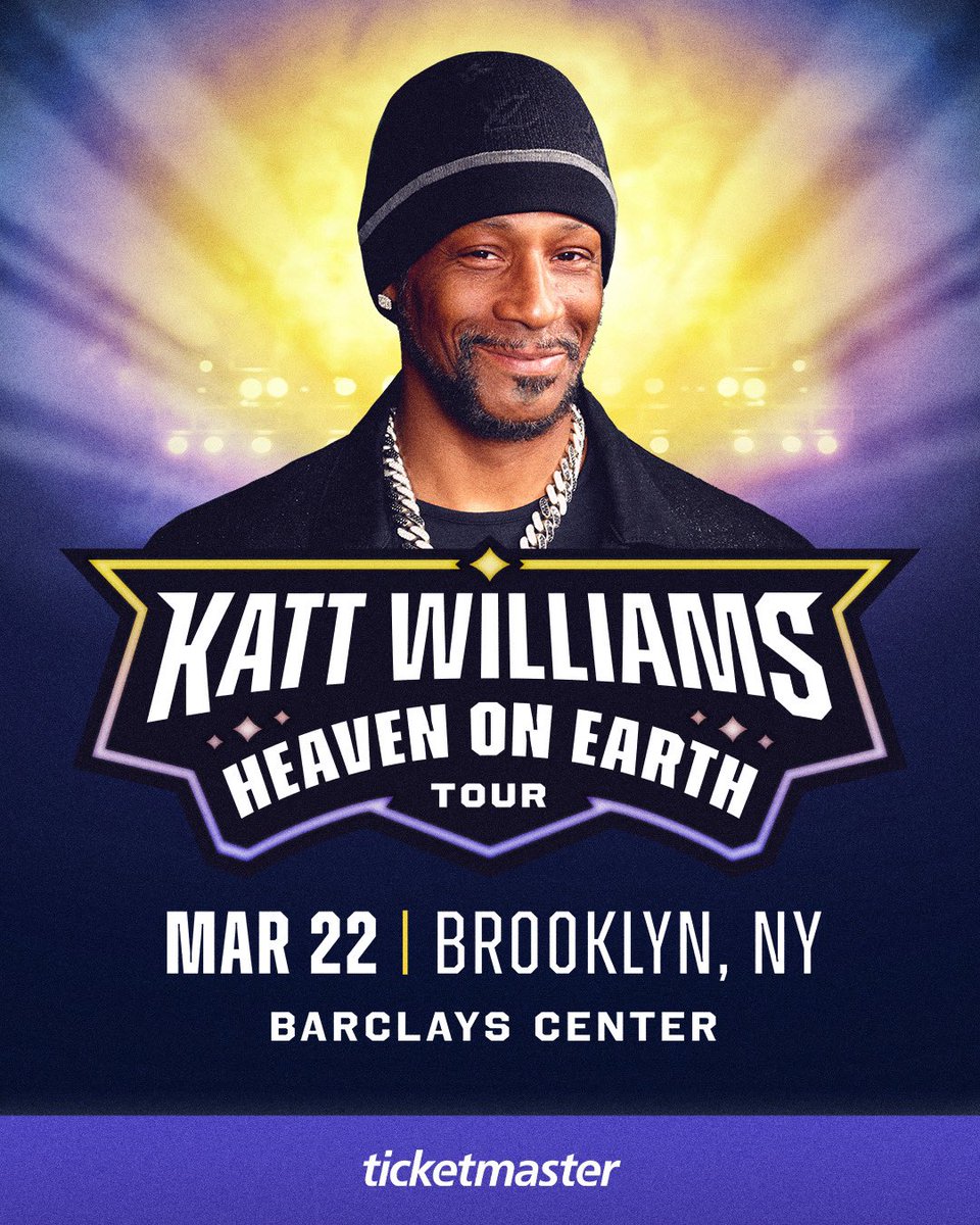 🔥JUST ANNOUNCED🔥 Katt Williams returns to Brooklyn on his Heaven On Earth Tour on March 22, 2025! Get your tickets Friday, May 10 at 10am!