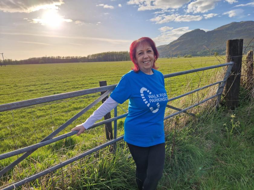 A TULLIBODY woman is gearing up to take on a charity walk to raise funds for Parkinson’s treatment. dlvr.it/T6Mngf 👇 Full story