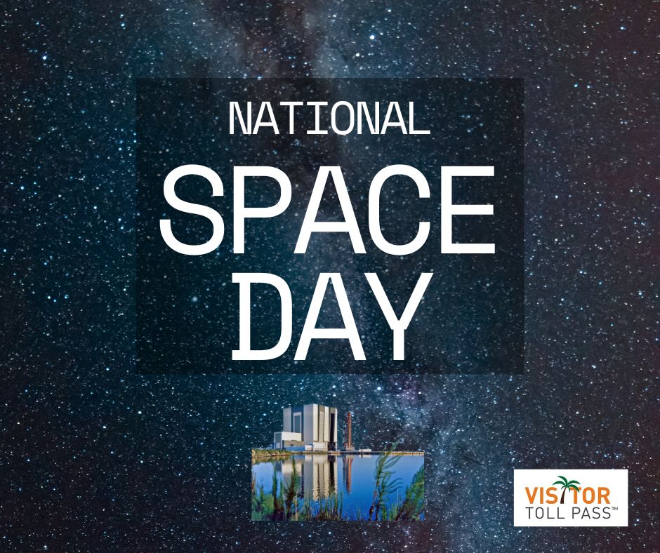 🚀✨ Happy #NationalSpaceDay! 

#DYK: Since 1967, Kennedy Space Center Visitor Complex has been a top Central Florida tourist destination. At #KSC, guests experience the stellar past, present & future of America’s space program. 🌟 

#KennedySpaceCenter #SpaceCoast #SpaceDay