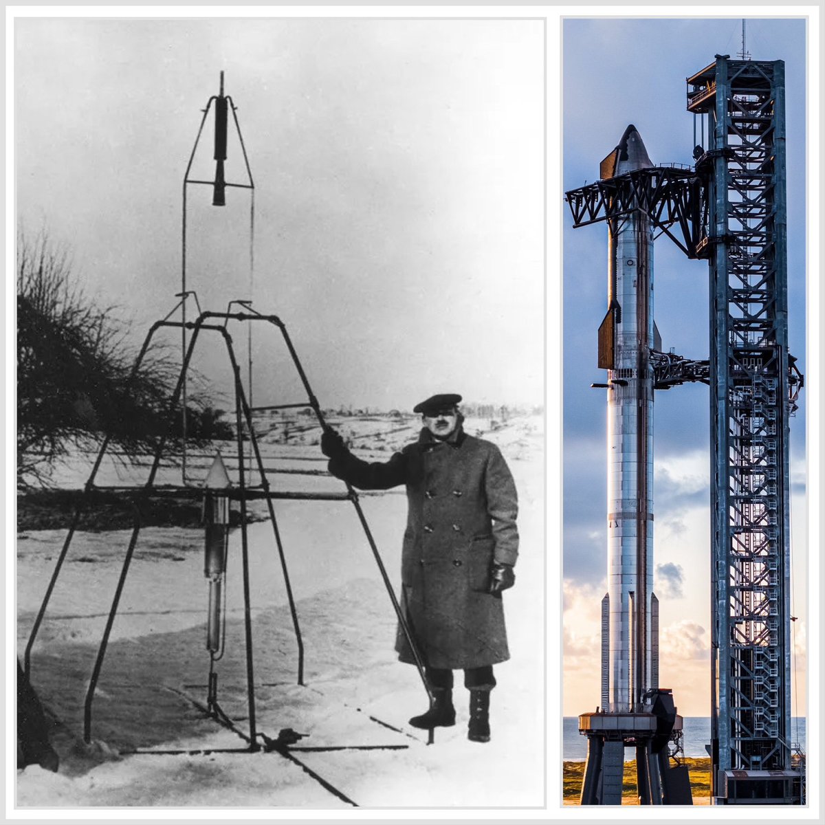 We sure have come a long way in 98 years in liquid propulsion 🚀