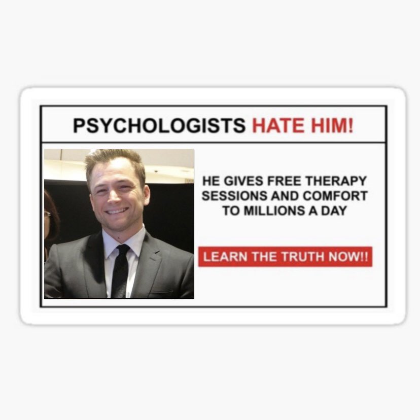 psychologists hate him! #taronegerton