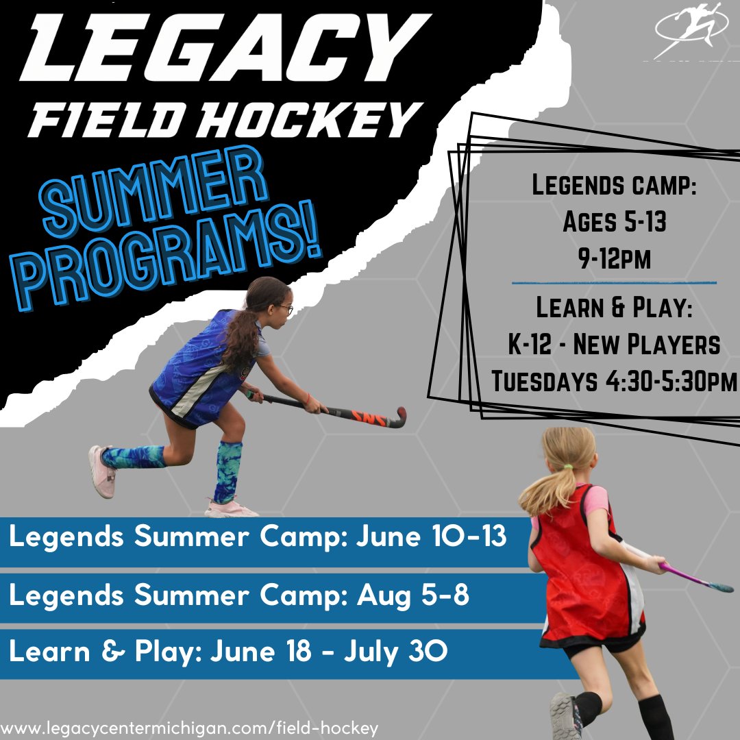 Michigan players! More featured CAMPS to choose from this summer! Try one, try them all! Visit: glrfieldhockey.org/summercamps for our full list of camps around the region! Share your camp with us! @mhsfha @marianmustangs @legacymi_fh @legacy_centermi #glrfh #glrfh_mi #fieldhockey