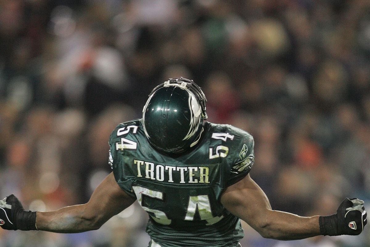 #Eagles announce that rookie LB Jeremiah Trotter Jr. will wear No. 54 — the same number his father wore with the organization.