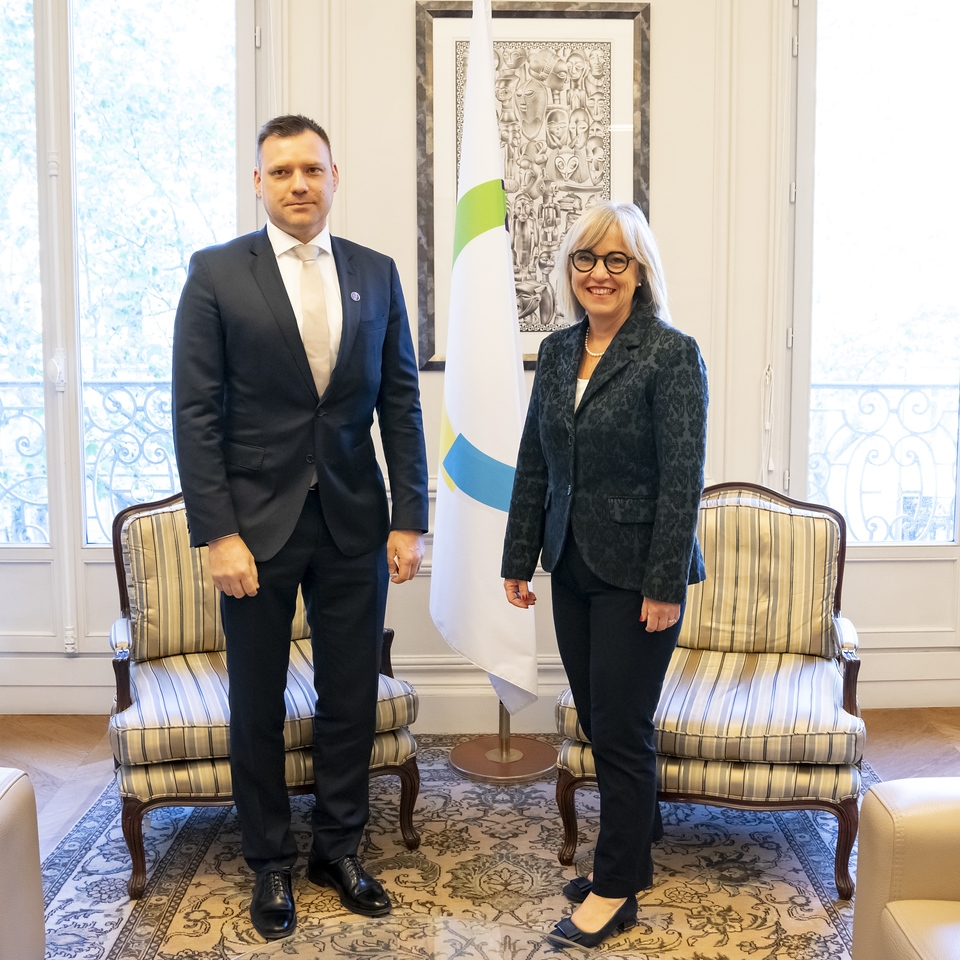 .@Sthilairec a reçu @tomas_taraba, en visite de travail à Paris. Ensemble ils ont discuté de la volonté de renforcer la coopération entre l’OIF et la #Slovaquie. Le Vice-Premier ministre a évoqué l’intention de son pays de s’impliquer davantage au sein de la #Francophonie.