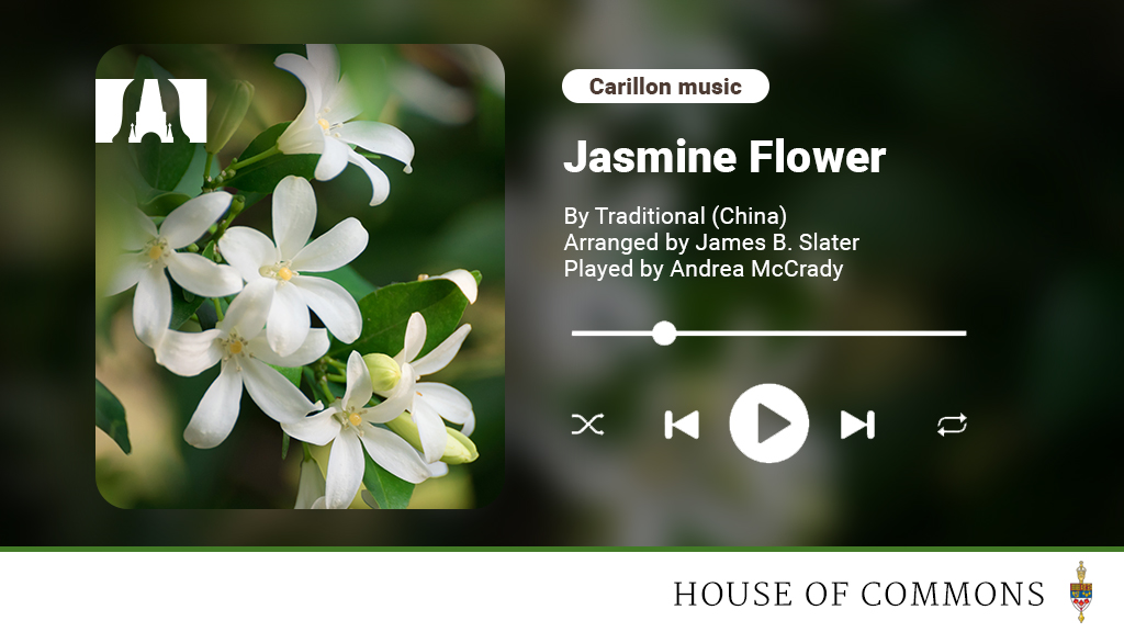 To celebrate Asian Heritage Month, the Dominion Carilloneur, Dr. Andrea McCrady, plays “Jasmine Flower,” a traditional Chinese song. #AsianHeritageMonth