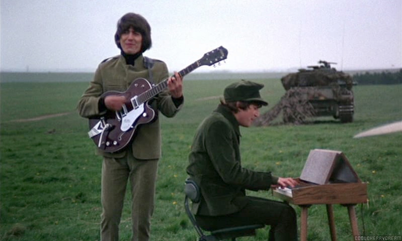 The Night Before sequence was filmed on the 3rd of May 1965 at a military training area in Salisbury Plain.
#Beatles #SalisburyPlain #Beatles1965