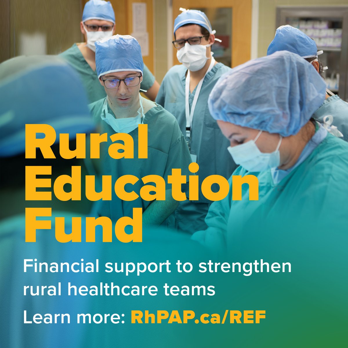 🌟 Invest in the future of rural healthcare for Albertans! 🏥Apply for the Rural Education Fund to secure financial support for eligible in-house training courses.

➡️Learn more: RhPAP.ca/REF

#Alberta #AlbertaHealth #RuralAlberta