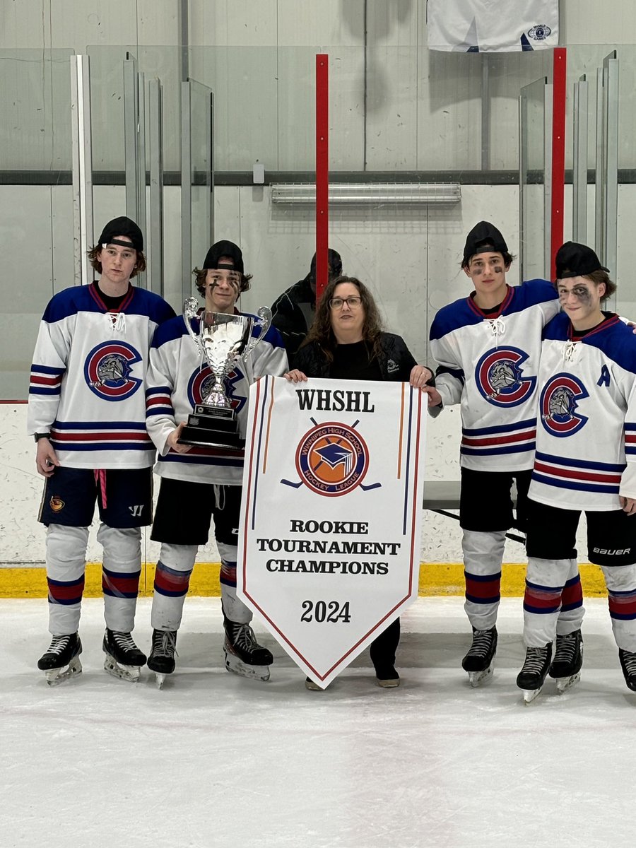 WHSHL Rookie Tournament A Division Champions and Runner Ups