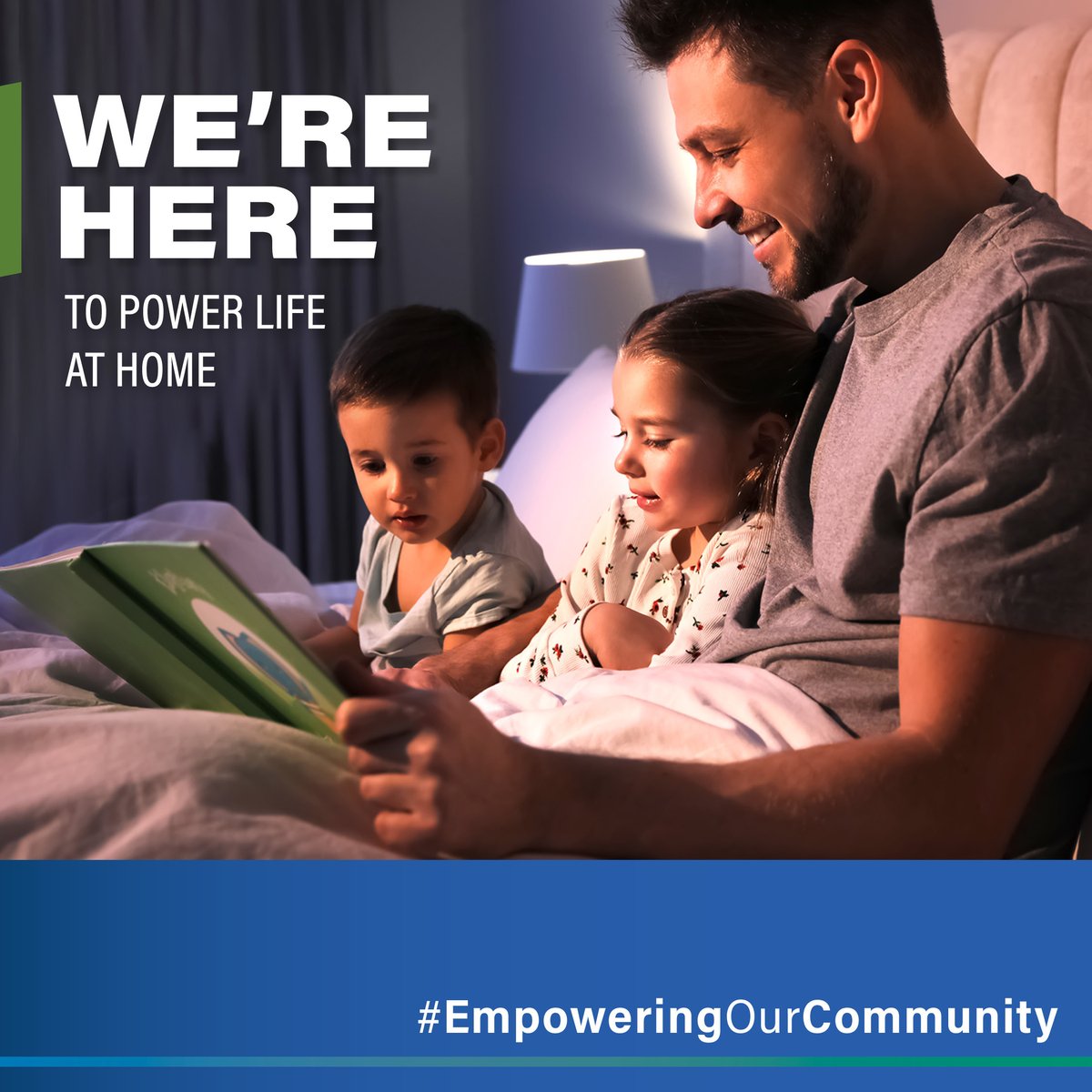 From brewing your first cup of coffee each morning to reading bedtime stories at night, Moorhead Public Service is here to power life at home. ☕️📖🏡 #EmpoweringOurCommunity